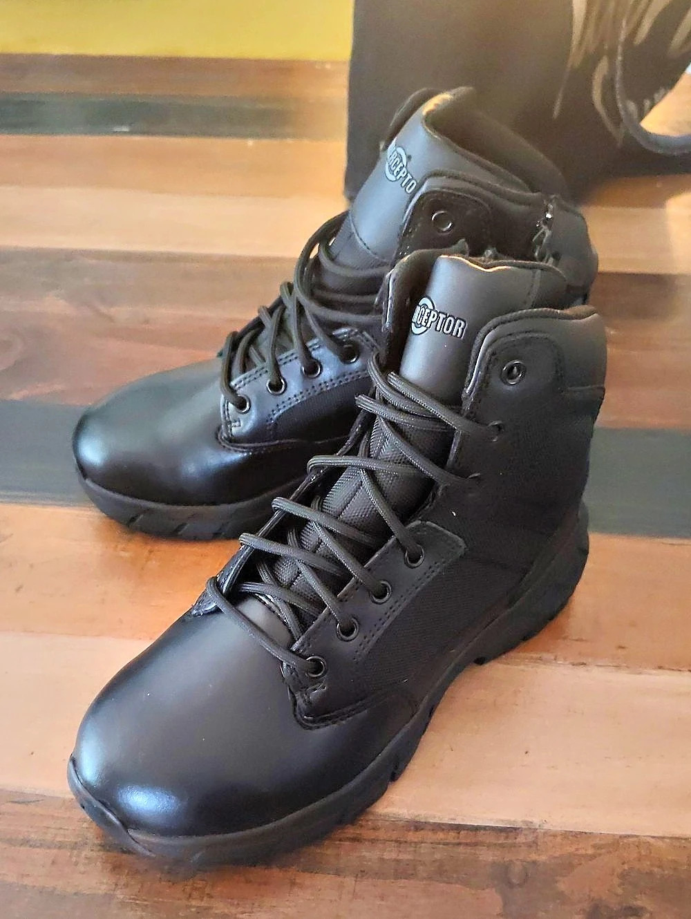 Interceptor Guard Tactical Boots Black